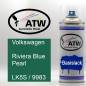 Preview: Volkswagen, Riviera Blue Pearl, LK5S / 9983: 400ml Sprühdose, von ATW Autoteile West.